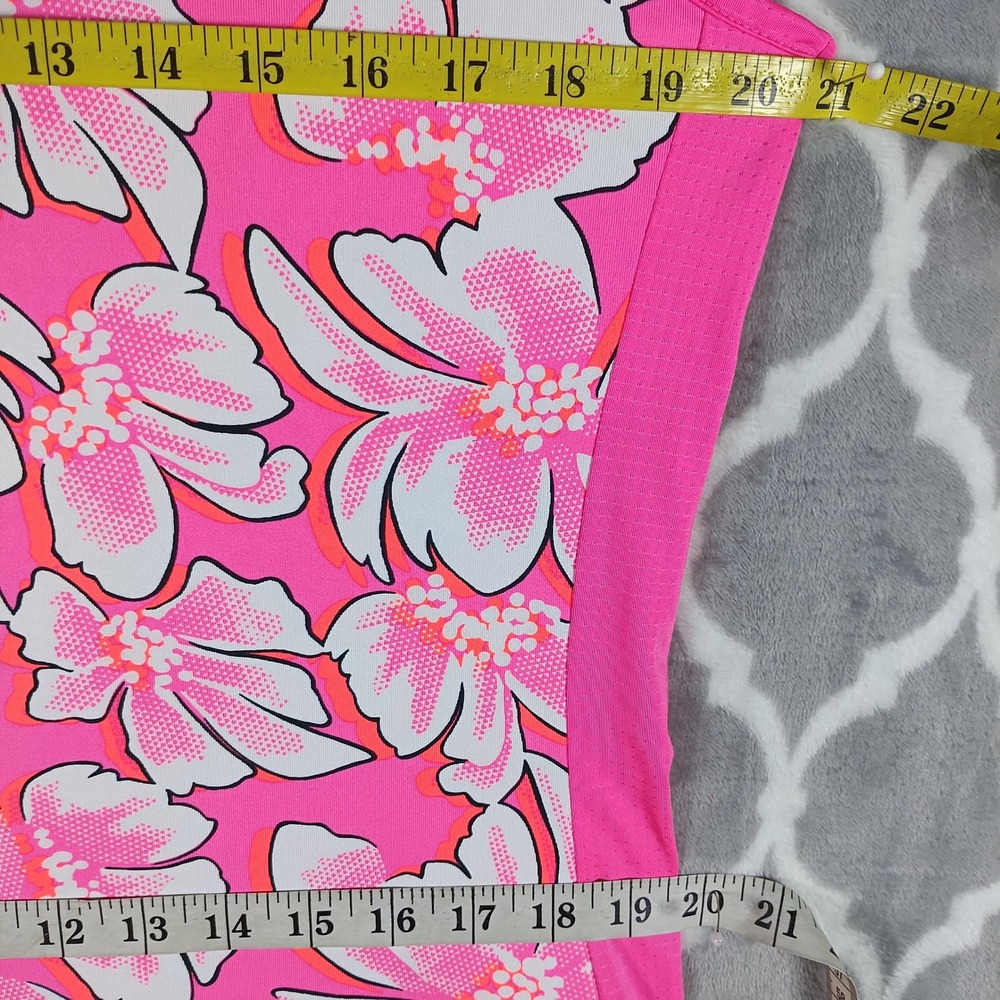 Tail Activewear Dress Size L Pink Nabila Sugar Blossoms Floral Golf Tennis - Picture 5 of 9